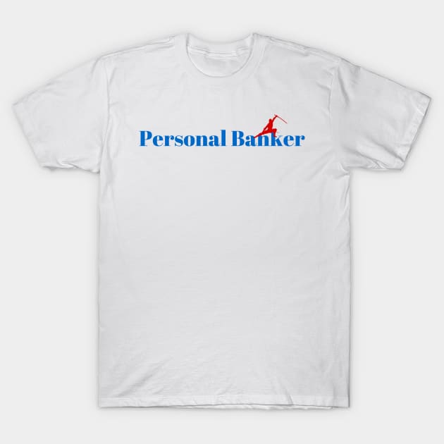 Master Personal Banker Ninja T-Shirt by ArtDesignDE